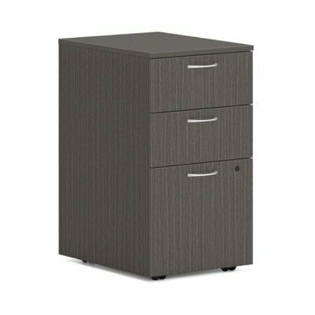 THE HON CO Pedestal, Mobile, , B/B/F, 15inx20inx28in, Slate Teak PLPMBBFLS1